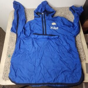 Vintage 90s Nike Womens Xl Center‎ Pocket Mini Swoosh Anorak Jacket